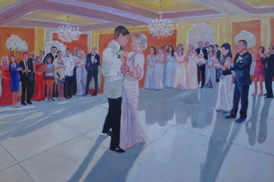 Event Painting By Nancy