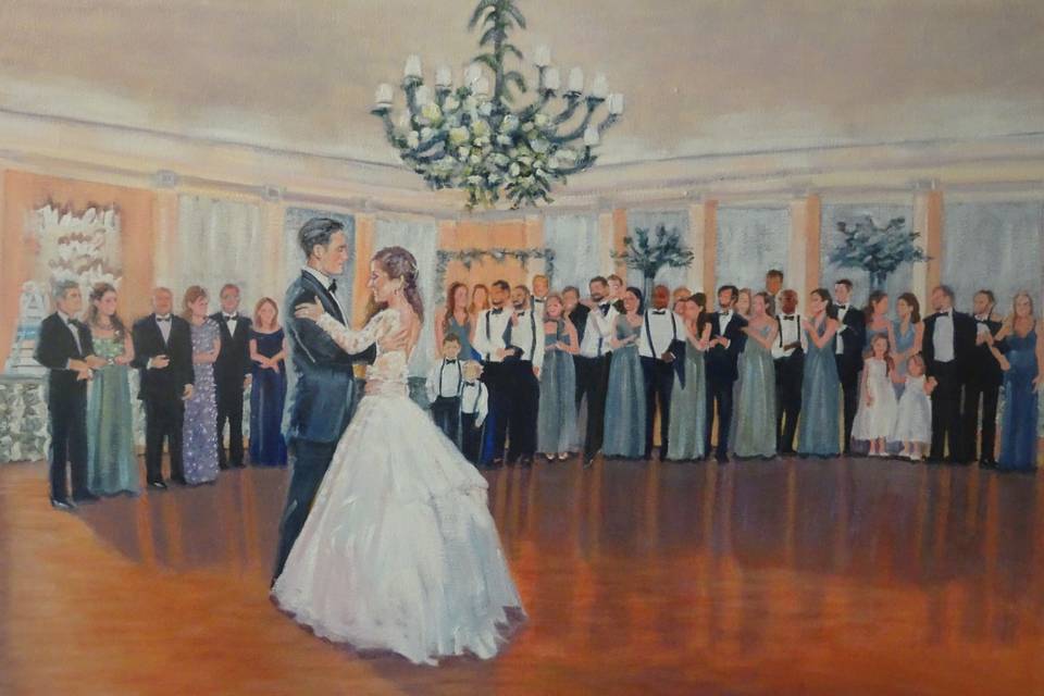 Event Painting By Nancy