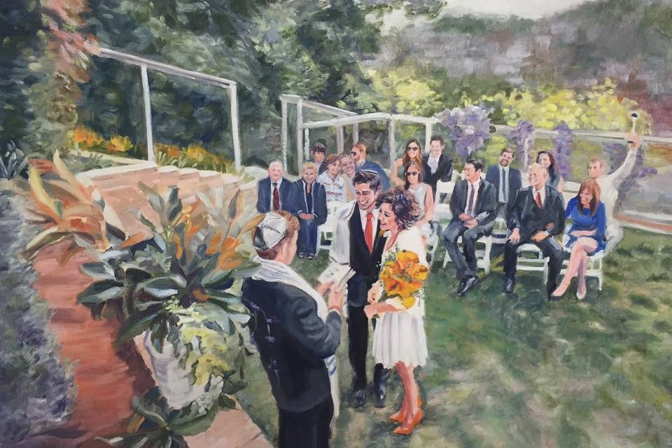 Event Painting By Nancy