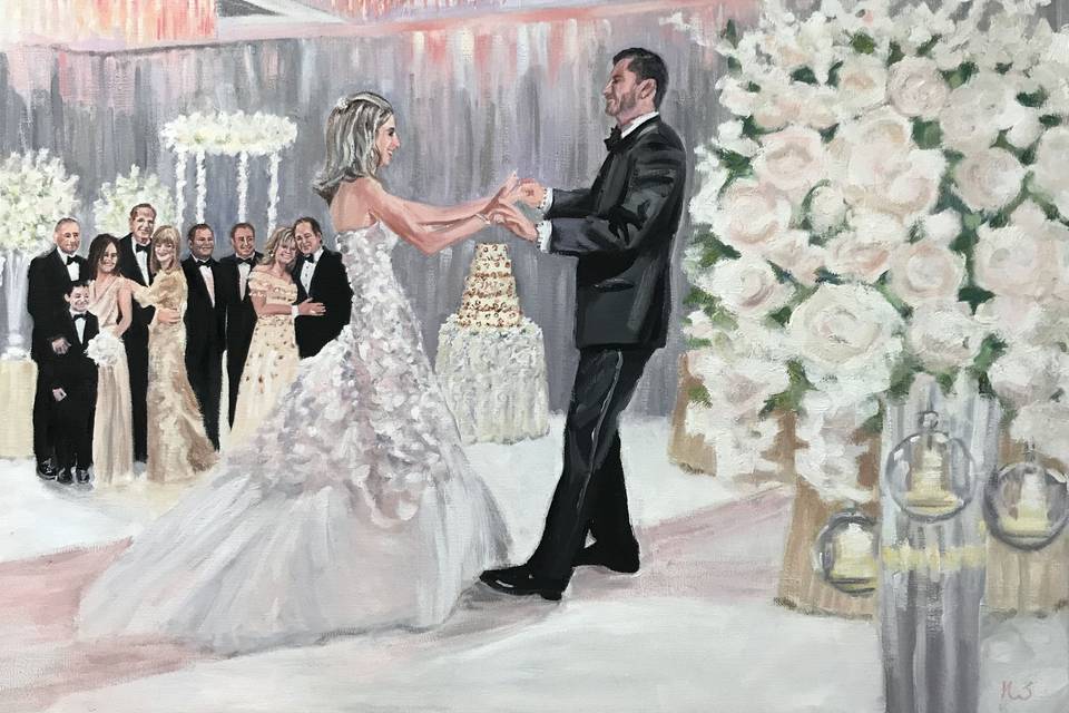 Event Painting By Nancy