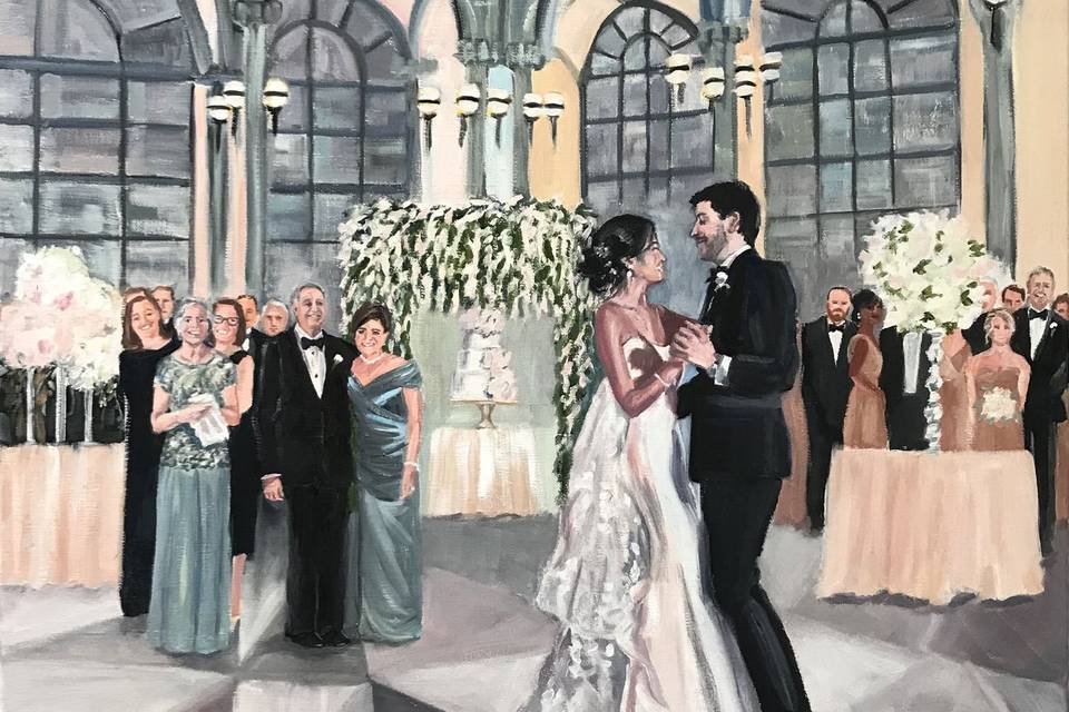 Event Painting By Nancy