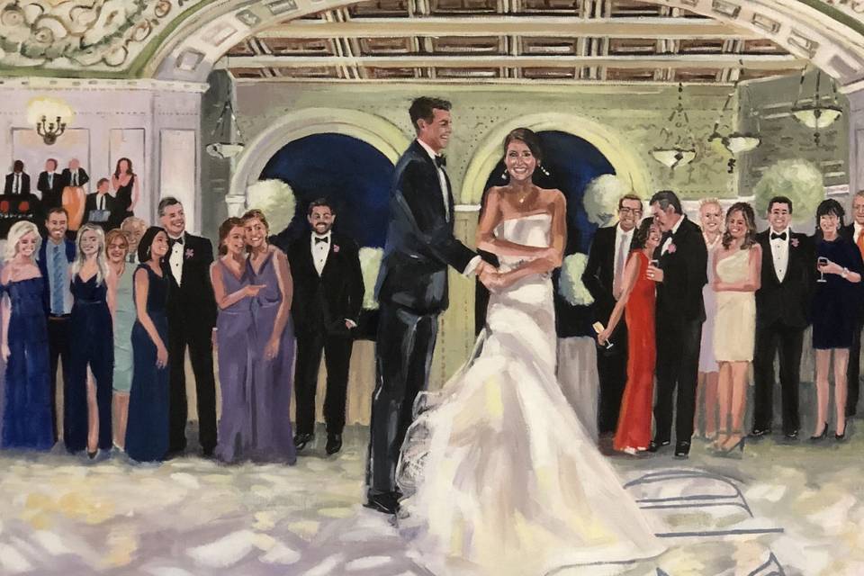 Event Painting By Nancy