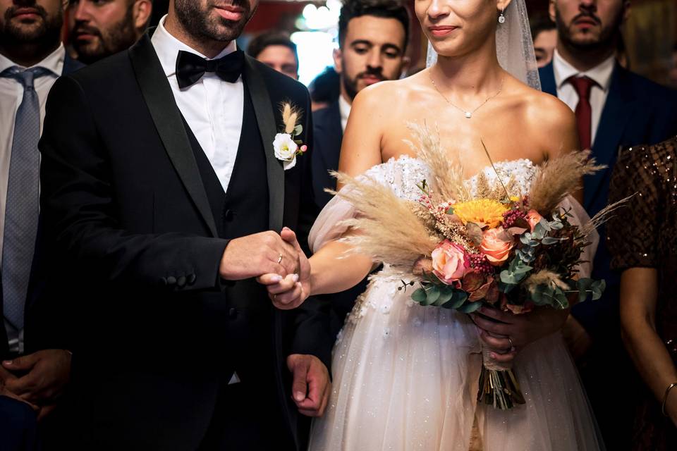 Wedding ceremony in Mykonos