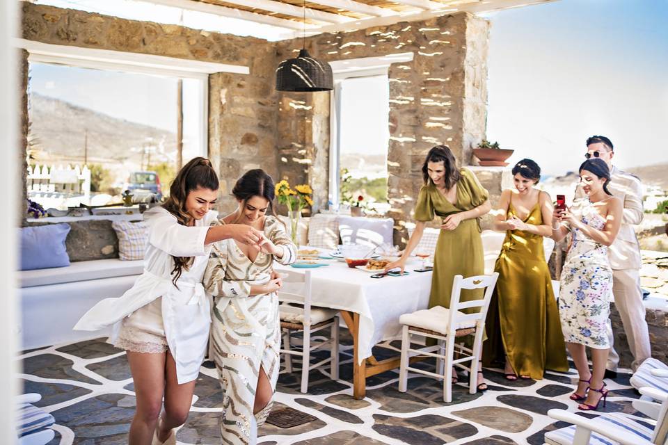 Mykonos wedding