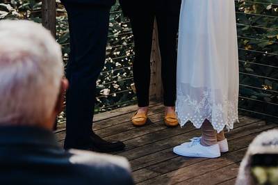 Backyard ceremony