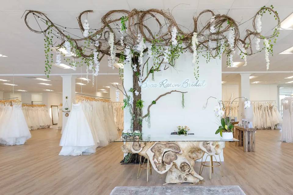 Front of salon