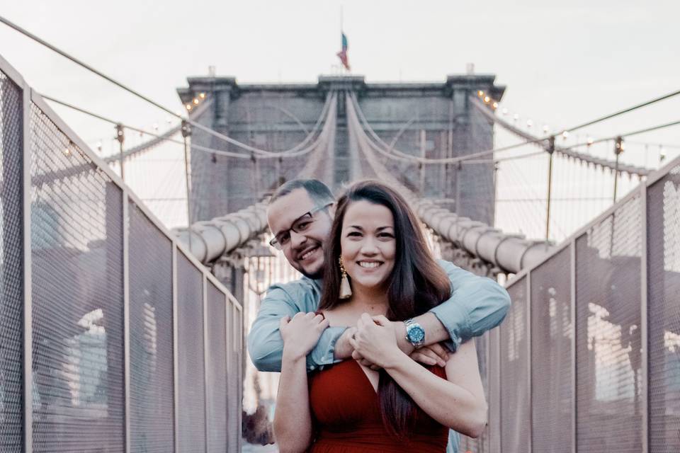 Engagement portrait