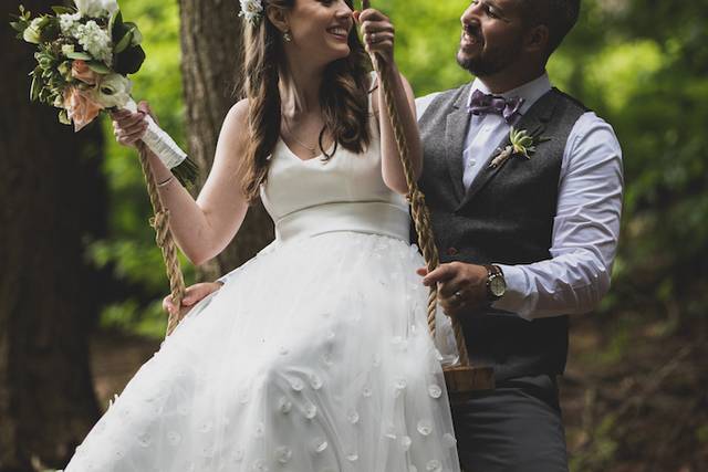 Bride and groom