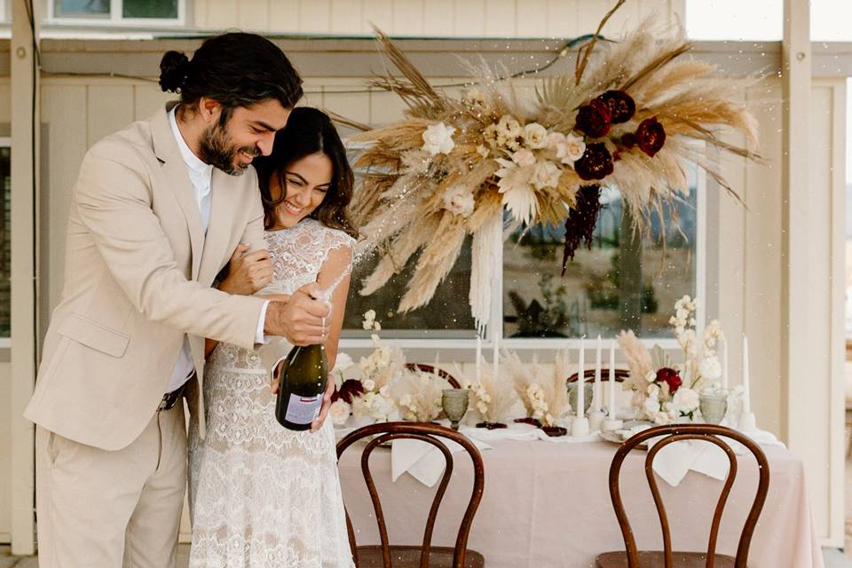 Sweetheart table design