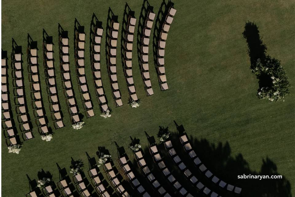Ceremony on the Fairway