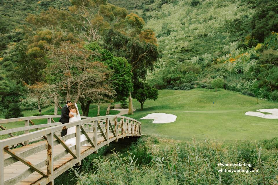 Couple on Bridge