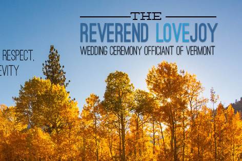 Weddings by Reverend Lovejoy