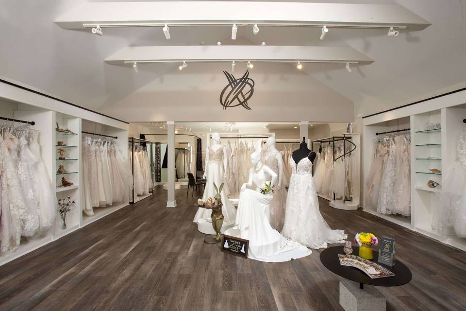 The wedding bridal clearance studio