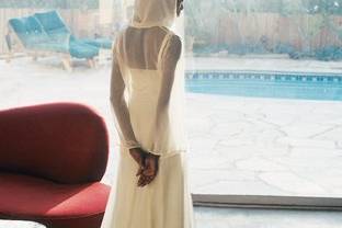 Super soft Wedding Dress. This wedding dress is also available in Eco and Peace Silk.