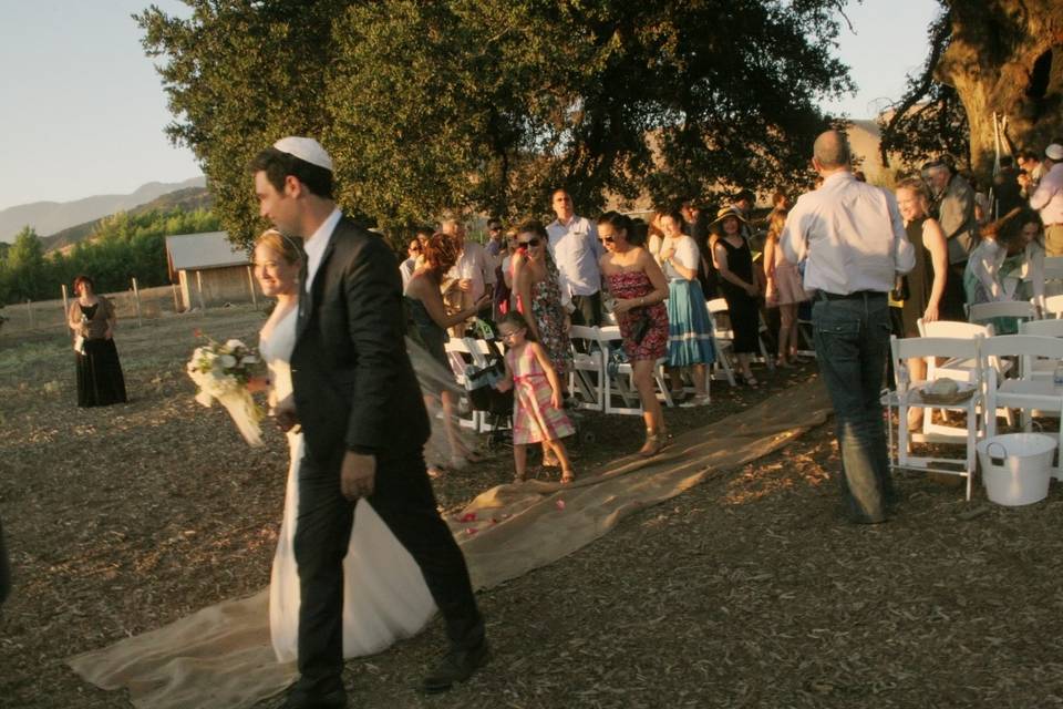 Just married