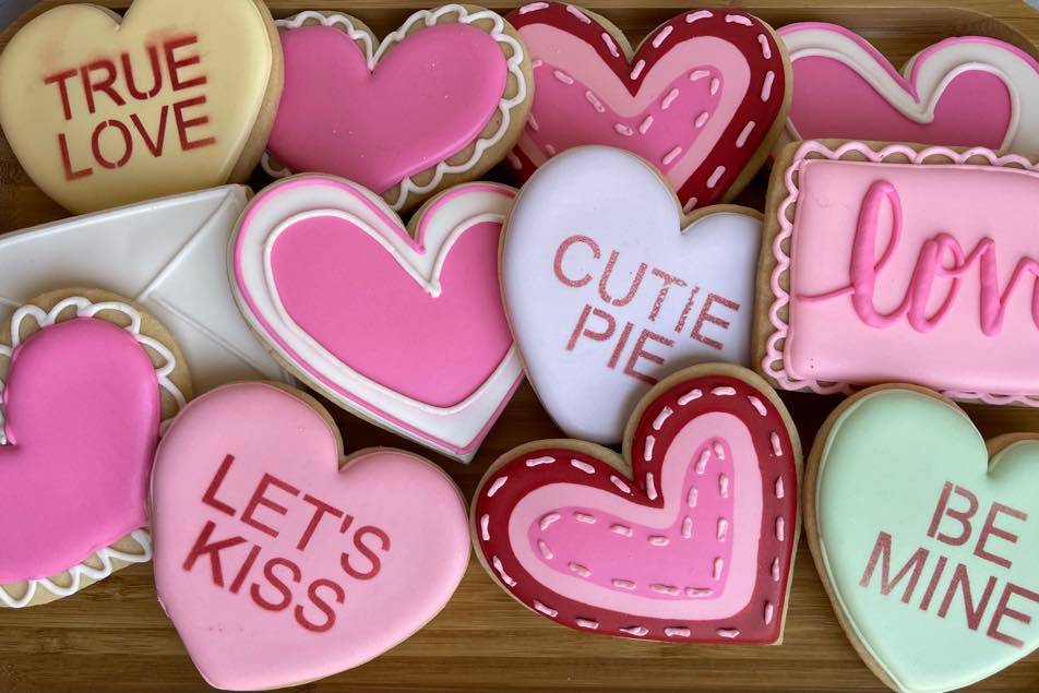 Romantic cookies