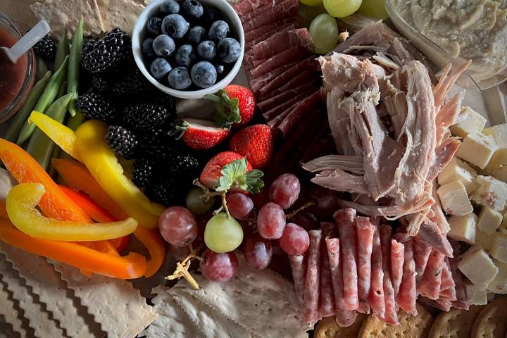 Charcuterie table