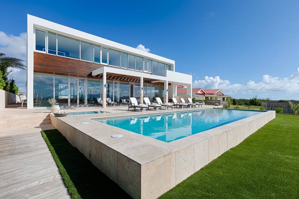 Sleek and modern villa