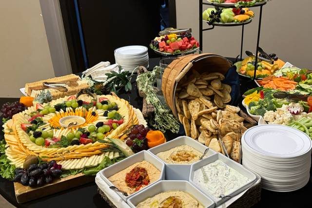 Creative appetizer displays