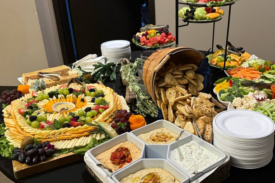 Creative appetizer displays