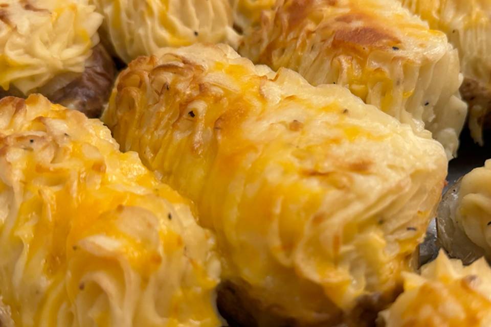 Twice baked potatoes