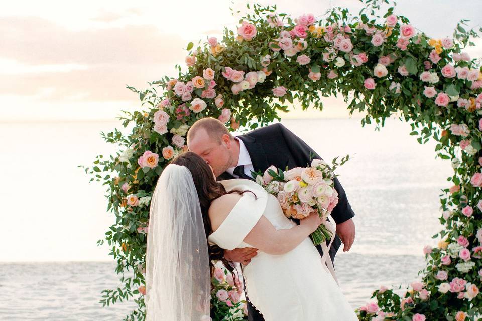 Peach Blush Elopement