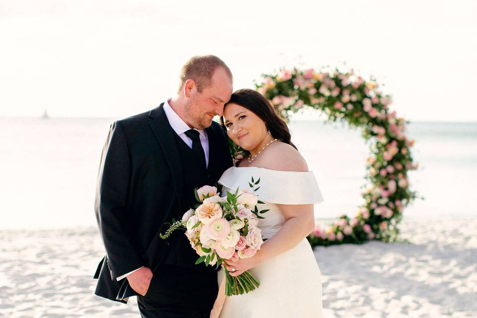 Peach Blush Elopement