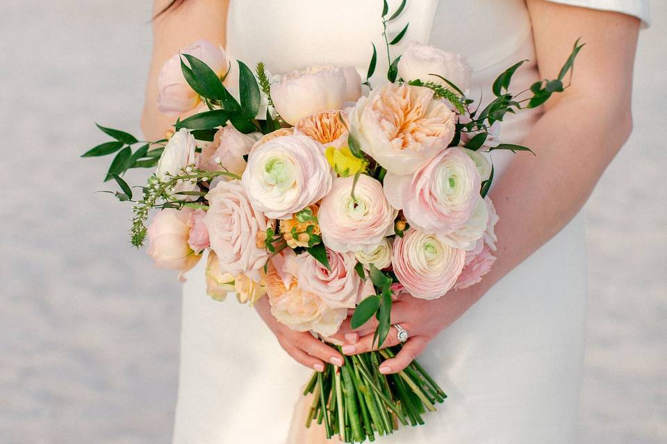 Peach Blush Elopement