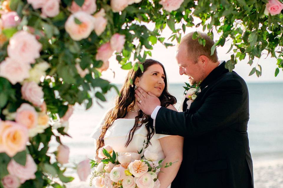 Peach Blush Elopement