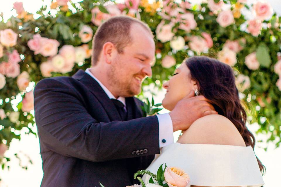 Peach Blush Elopement