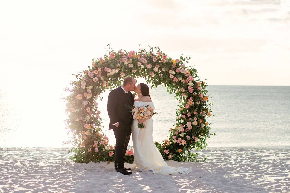 Peach Blush Elopement