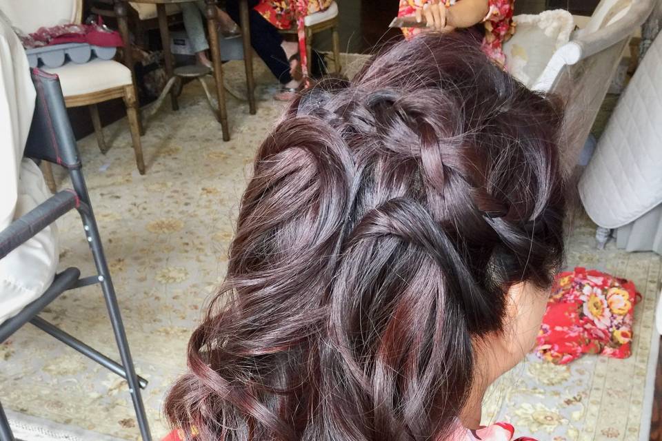 Bridal Hair Styling