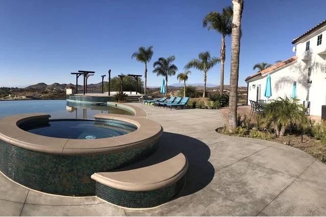 Resort-style pool