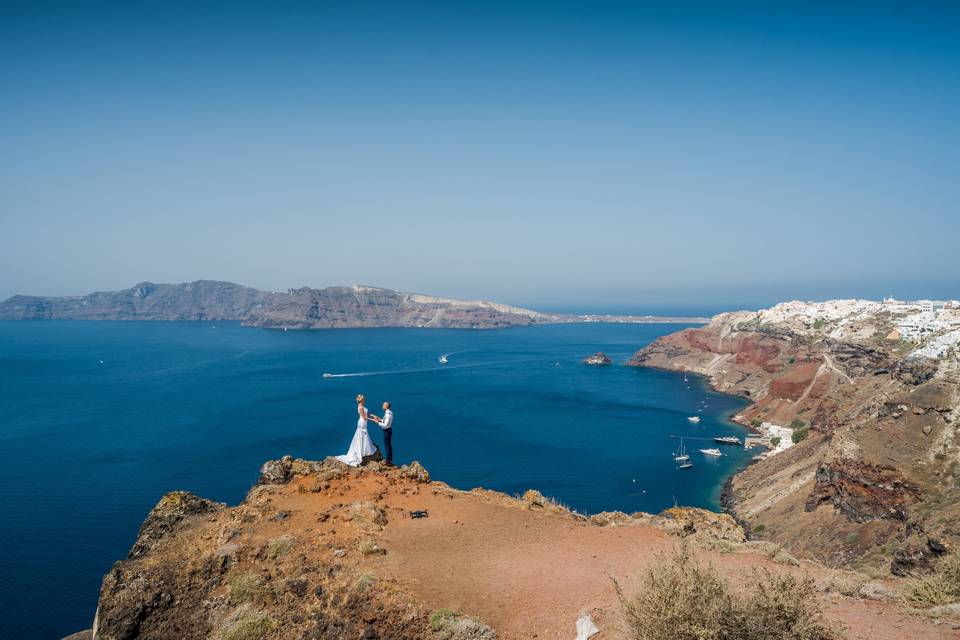 Photographer Santorini