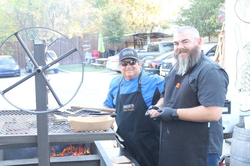 Chef Dwight and Trevor