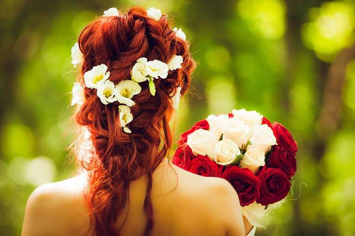 Bridal hair