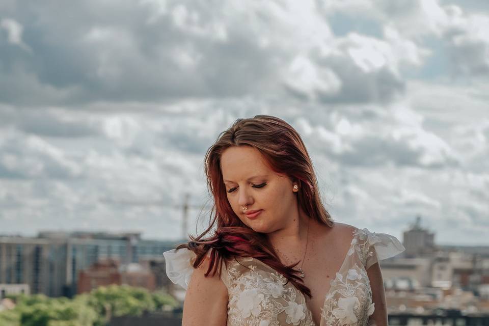 Bride in Madison, WIsconsin