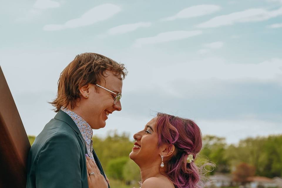 Wedding photo in Madison, WI