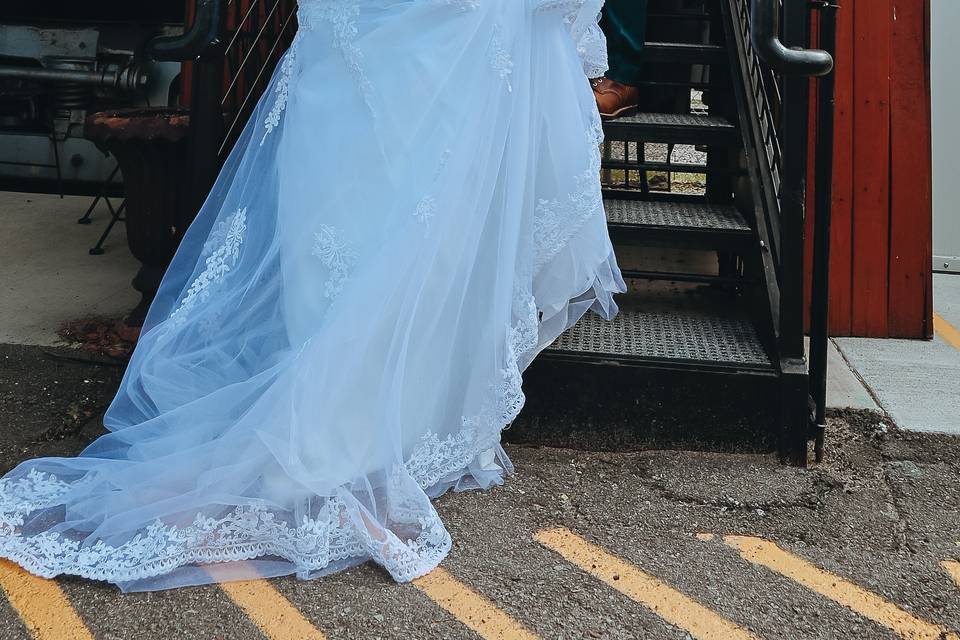 Wedding photo in Madison, WI