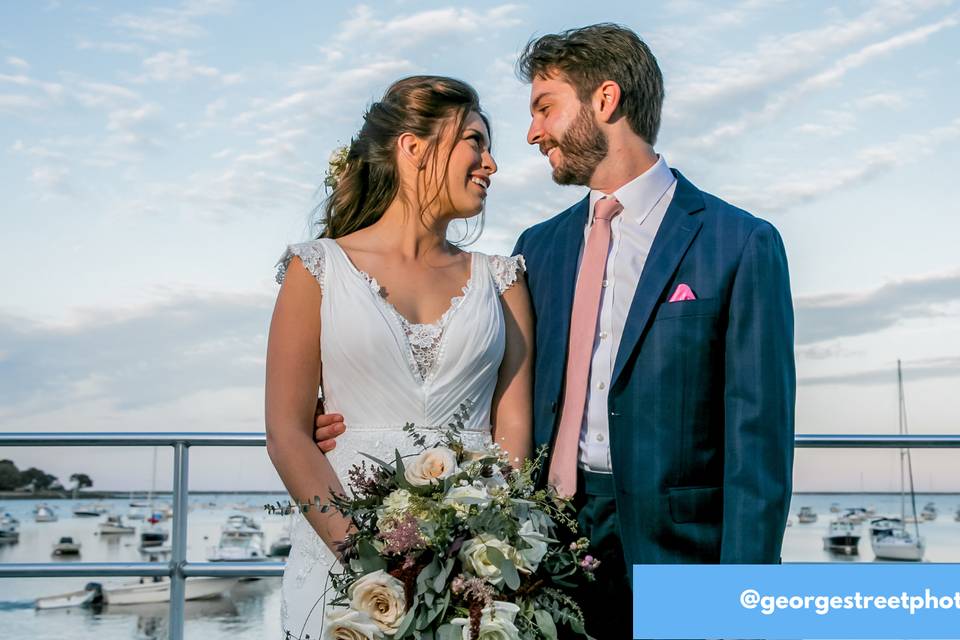 Couple by the Water