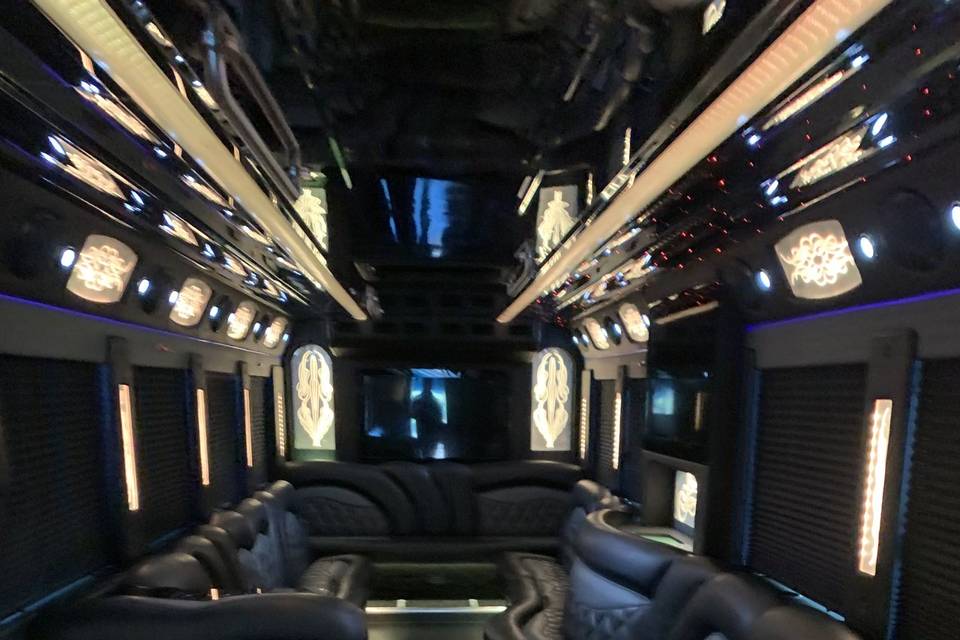 40 pax Limo Coach Bus