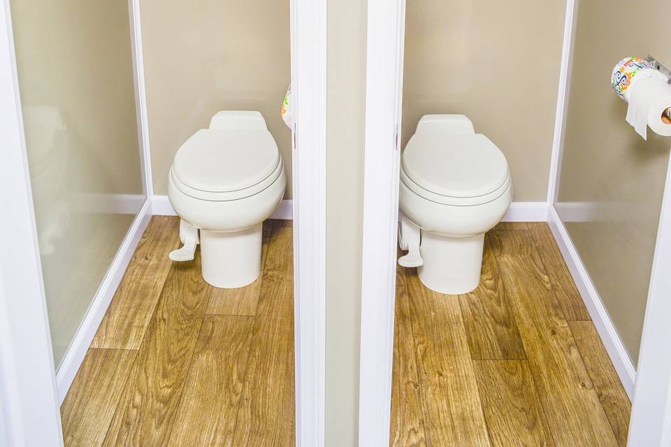 RV-style toilets