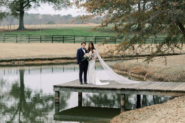 By the pond