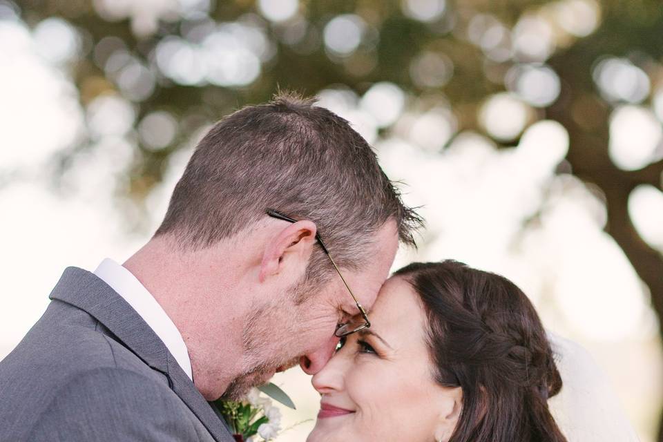 The happy couple