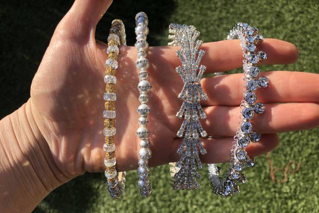 Handmade thin headbands