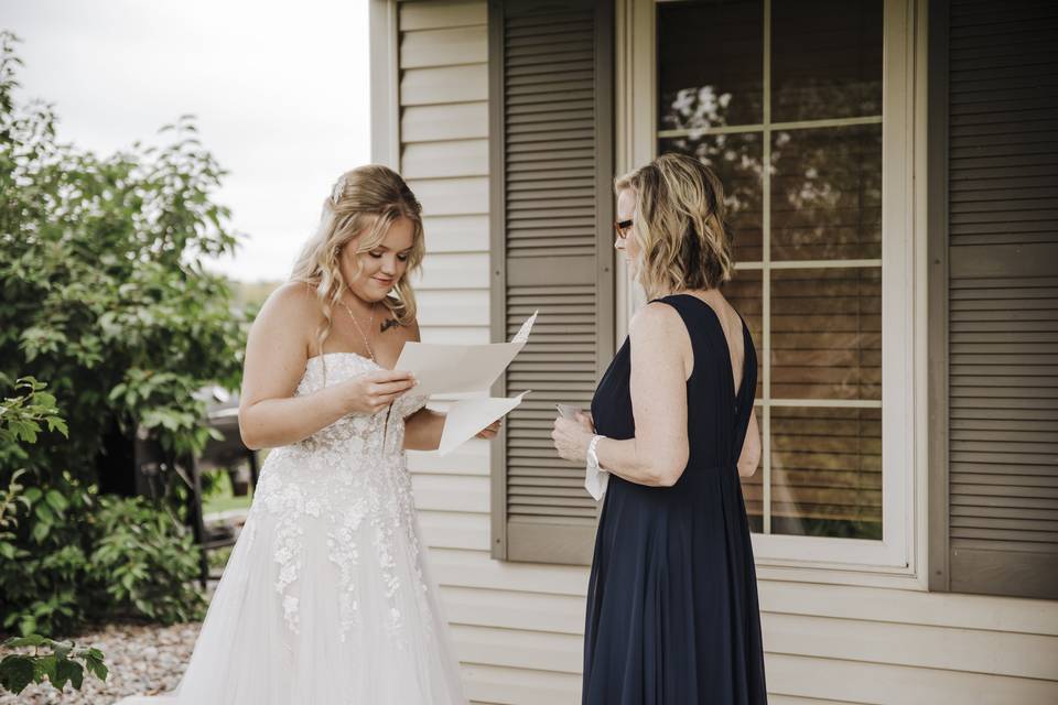 Bride and Mother of the bride