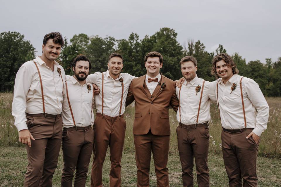 Groomsmen bowties