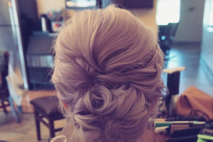 Wedding updo idea