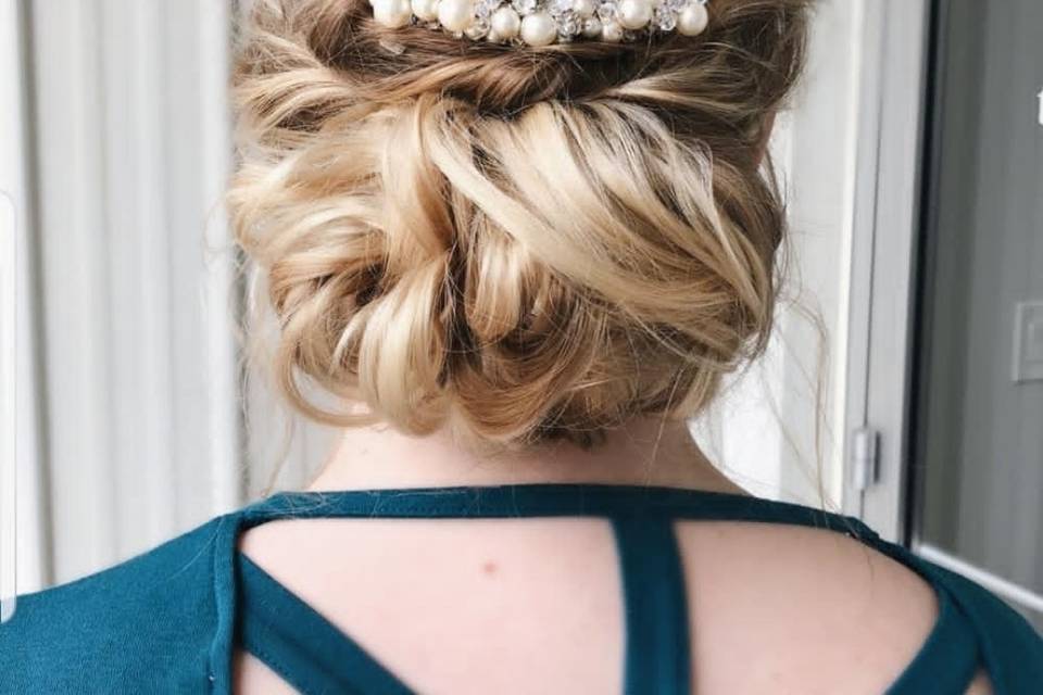 Low updo