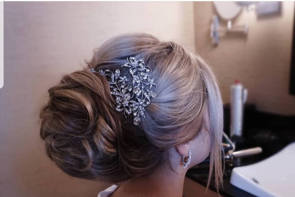 Elegant updo